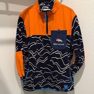 Topo Designs Denver Broncos Half-Zip Pullover